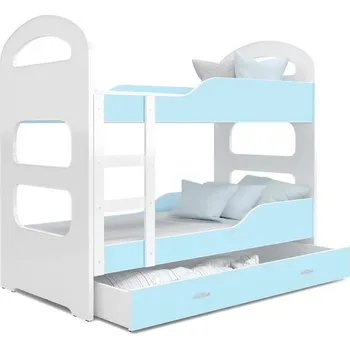 Postel Patrová postel Dominik 160 x 80 cm + rošt ZDARMA