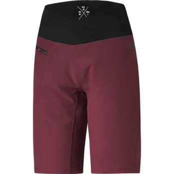 Cyklistické kalhoty IXS Cyklistické kalhoty krátké bez laclu - FLOW LITE 1.0 W - červená