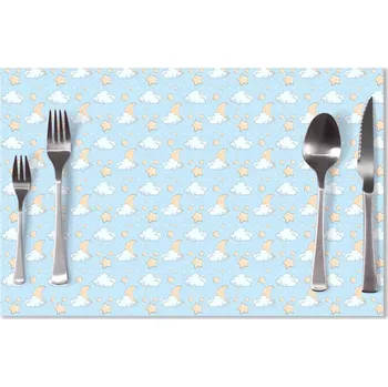 prostírání Sablio Prostírání Měsíčky, hvězdičky a mráčky: 40x30cm