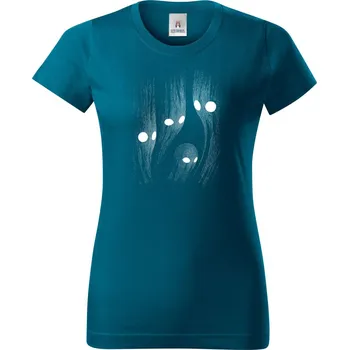 Slender Trees, V2, bílý tisk - Dámské tričko Basic - Nejoblíbenějí - S