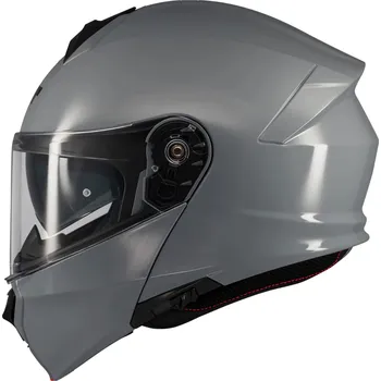 Helma na motorku MT Helmets Výklopná helma na motorku MT Genesis SV Pure A12 šedá S