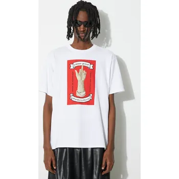 Pánské tričko Bavlněné tričko Undercover Tee, XL, bílá, 00X