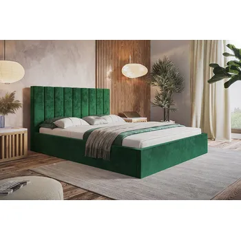 Ložnicová sestava Čalouněná postel Slim 9 box rozměr 90x200 vyberte rošt Dřevěný rošt