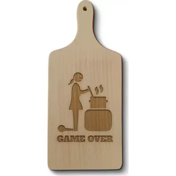 Kuchyňské prkénko Sablio Prkénko Game over 2