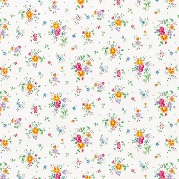 Tapeta Samolepící fólie květy na bílém podkladu 45cmx15m 200-2494