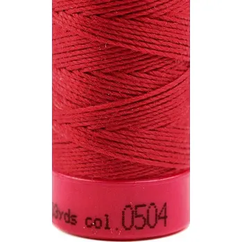Nit Polyesterové nitě Aspo 30 / riflové návin 30 m, střední, 504 True Red