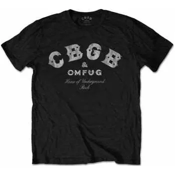 Pánské tričko Merch Cbgb: Tričko Classic Logo Cbgb XL