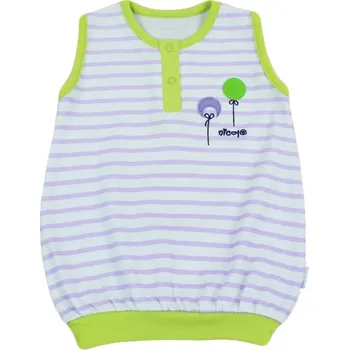 Kojenecký body Nicol Třičko kr.r. - PUNTÍKY, bílé Velikost: 80 (9-12m)