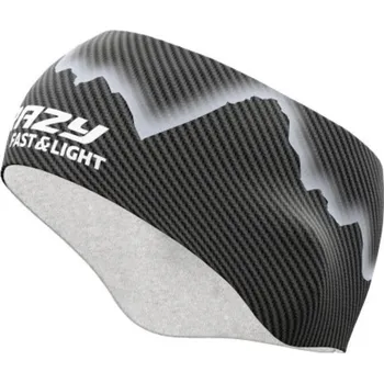 Zimní čelenka Čelena CRAZY Band Fast Cut Thermo Black L