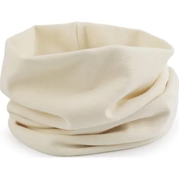 Čepice Bavlněná čepice / nákrčník unisex, střední, 46 krémová světlá nákrčník