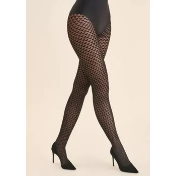 Dámské punčochy Dámské punčocháče Cherie 1233 GABRIELLA černá L