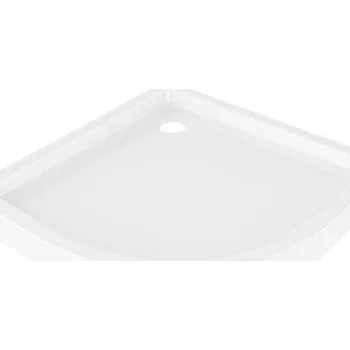 Sprchová vanička Mexen Flow+ sprchová vanička půlkruhová 80 x 80 cm, bílý lesk - 46Q108080H Půlkulaté sprchové vaničky