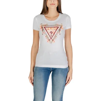 Guess triko s krátkým rukávem Guess bílá | světle modrá 3491545