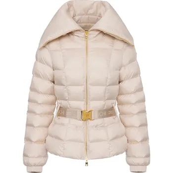 Elisabetta Franchi prošívaná zimní bunda Elisabetta Franchi krémová 3491571