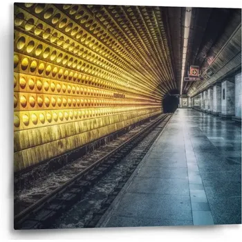 Obraz Sablio Obraz Pražské metro - 50x50 cm