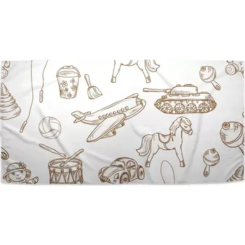 Osuška Sablio Ručník Dětská doprava - 30x50 cm