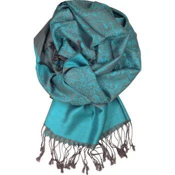 Šála Roma kašmírová šála pro ženy_150 petrolejová