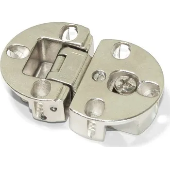 pant In-Design Krytý výklopný pant pro nábytek – skrytý pant pro malá dvířka, nikl, regulace ±3 mm