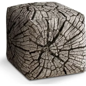 Taburet Sablio Taburet Cube Dřevo: 40x40x40 cm