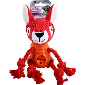 Hračka pro psa Hračka AFP plyš/guma - Treat Hider liška 25cm