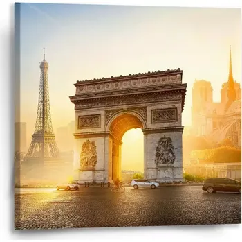 Obraz Sablio Obraz Paříž Vítězný oblouk - 50x50 cm
