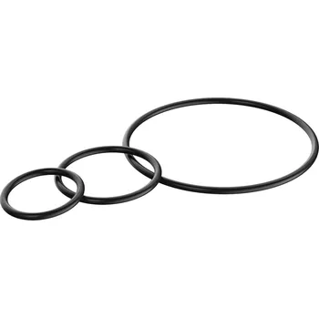 Cyklosvítilna KNOG náhradní gumy - COBBER STRAPS PACK - černá