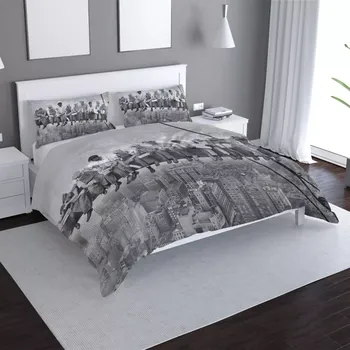 Povlečení Sablio Povlečení Zedníci na traverze - 140x220 / 90x70