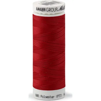 Nit Polyesterové elastické nitě Seraflex Mettler návin 130 m, střední, 0504 červená