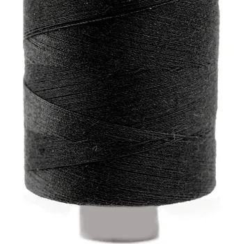 Nit Bavlněné nitě 500 m 10x2x2, střední, 999 černá