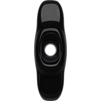 kabelová chránička Porcelánová úchytka pro dva kabely - černá