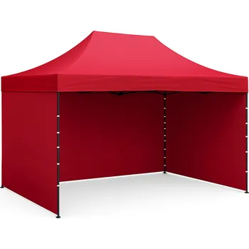 Zahradní stan Aga Nůžkový stánek 3x4,5m Červený