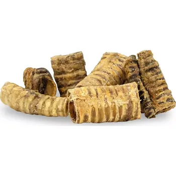 Pamlsek pro psa KIDDOG 100% Natural Snack, hovězí trachea 4-8 cm / 300 g