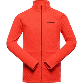 Pánská mikina Pánská hřejivá mikina ALPINE PRO Dozer 2 červená Velikost: M