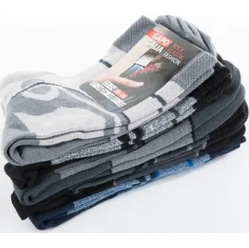 Pánské ponožky Bavlněné ponožky 38/39 STRETCH VLNA melír