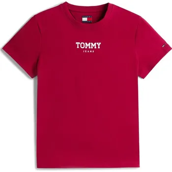 Dámské tričko Tričko Tommy Jeans Lavish Cerise 778373 8 (XS)