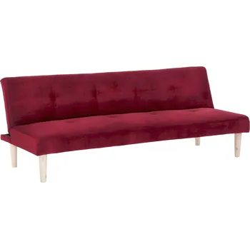 Pohovka Rozkládací pohovka ALIDA, bordó Velvet