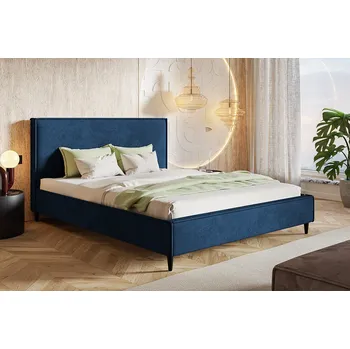 Ložnicová sestava Čalouněná postel LUX 8 rozměr 140x200 vyberte barvu nohou Nohy bílé