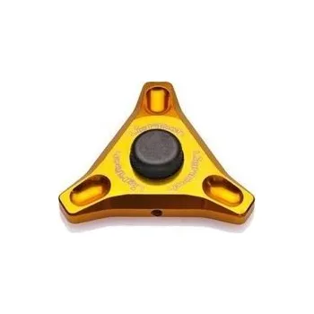 Zavazadlo na motocykl Lightech REG005N/N matice seřizování přední vidlice YAMAHA R1, KAWASAKI ZX10R (04-05) a jiné zlatá – akce