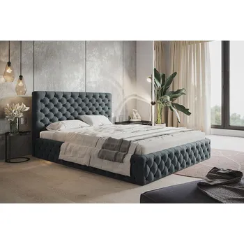 Ložnicová sestava Čalouněná postel Slim 8 box rozměr 90x200 vyberte rošt Dřevěný rošt