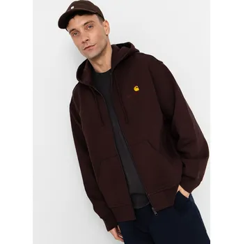 Pánská mikina Carhartt WIP American Script ZHD (palisander) L, hnědá