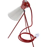 Stolní lampička NAPAKO Model 1618 červená