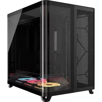 PC skříň Počítačová skříň mid‑tower AIR 5400 LX-R LINK černá