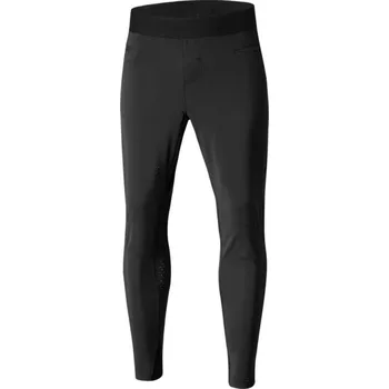 Cyklistické kalhoty IXS Cyklistické kalhoty dlouhé bez laclu - FLOW LITE 1.0 - černá