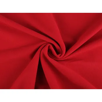 Oděvní soft fleece, střední, 9 (01) červená