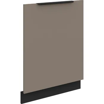 Kuchyňská skříňka Stolarz Lempert Dvířka na myčku Aria ZM 713x596 Barva korpusu skříněk: Černá mat, Zvolte barvu dvířek: sandrgrau