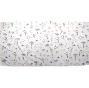 Osuška Sablio Ručník Jemné květy - 50x100 cm