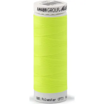 Nit Polyesterové elastické nitě Seraflex Mettler návin 130 m, střední, 1426 žlutá reflexní