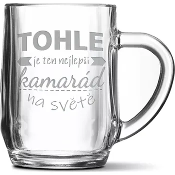 Sklenice Sablio Půllitr Tohle je ten nejlepší kamarád na světě: 0,5 l