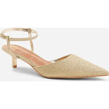 Dámské sandále Wheres That From GoldFineGlitter 8343158 4 (37)