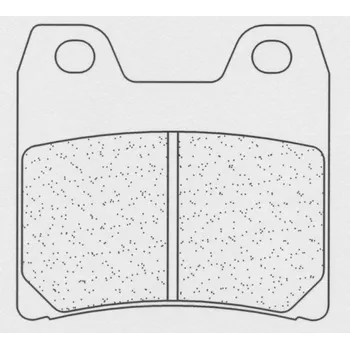 Brzda pro motocykl Zadní brzdové destičky CL Brakes YAMAHA FZS 1000 Fazer 2001-2005 směs RX3 - akce